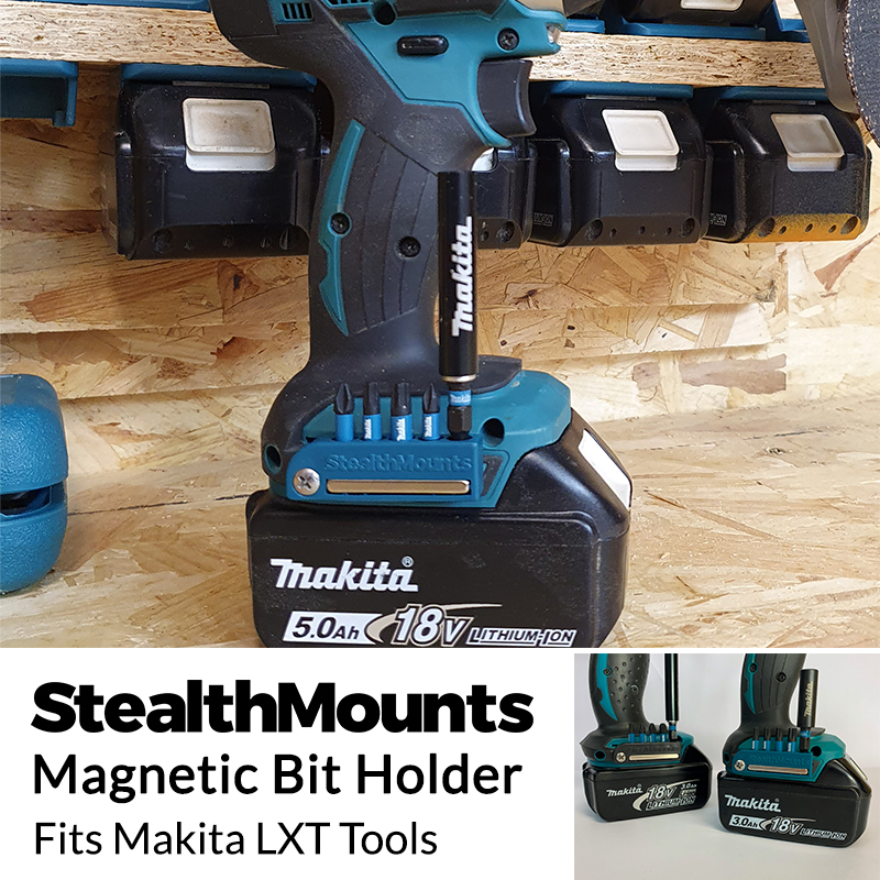 2x BLUE BIT HOLDER for MAKITA LXT Tools eBay